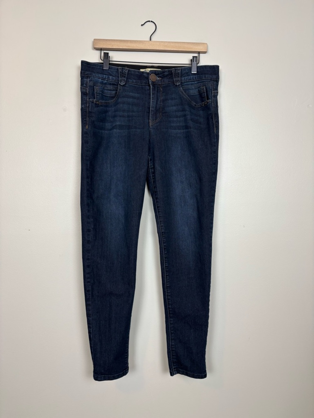 Democracy Jeans Womens 12 Ab Solution Booty Lift Jegging Stretch Denim in Blue